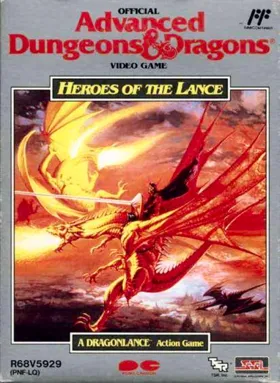 Advanced Dungeons & Dragons - Heroes of the Lance (USA) box cover front